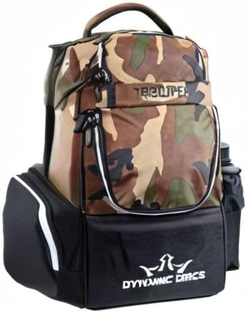 Trooper Disc Golf Bag | Large Frisbee Bags with 18+ Discs Capacity | Lightweight & Durable Backpack | Great Gifts or Disc Golf Accessories for Men | Ideal for Beginners & Pro Players
