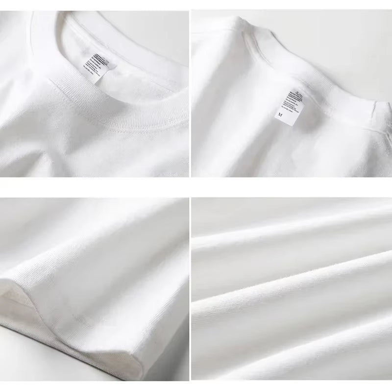 Cristiano Ronaldo Pure Cotton American-Style Streets Both Sexes Fashionable Vintage Print Short-Sleeved T-Shirt