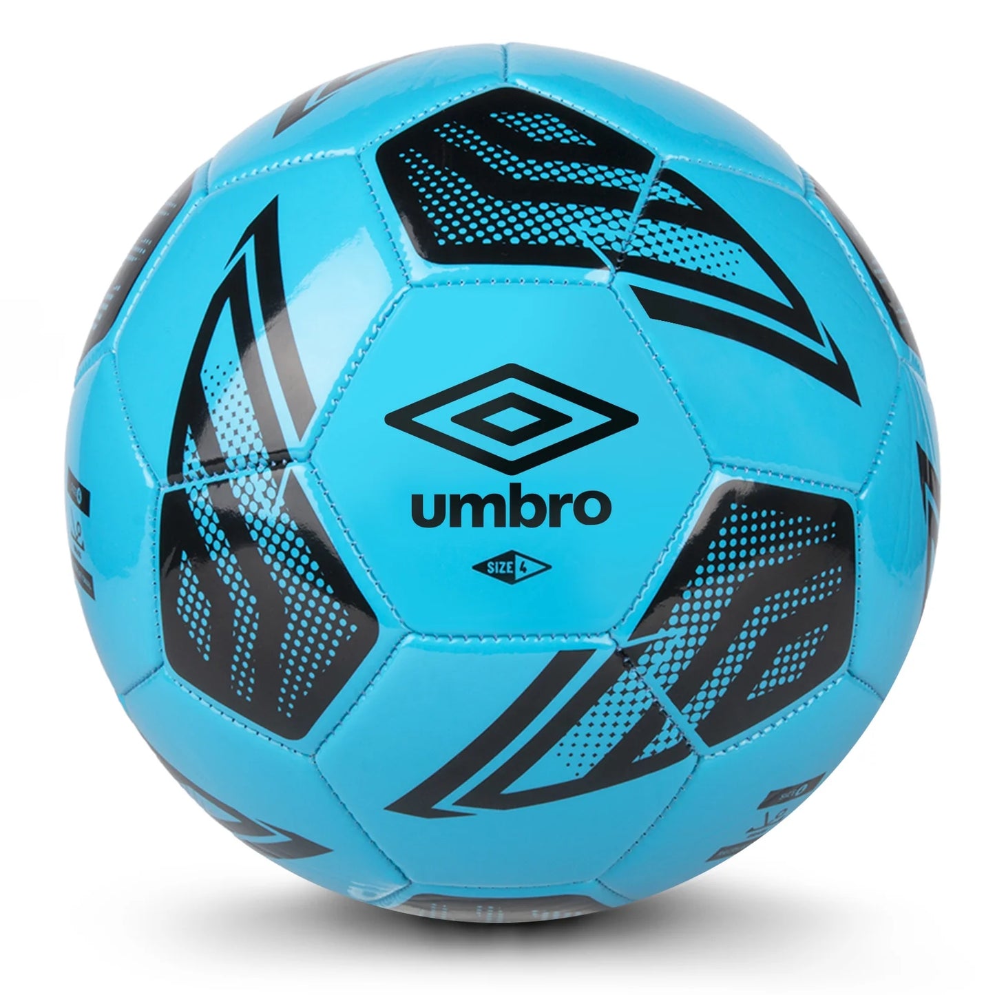(4 Pack)  Diamond Viper Size 4 Soccer Ball, Blue