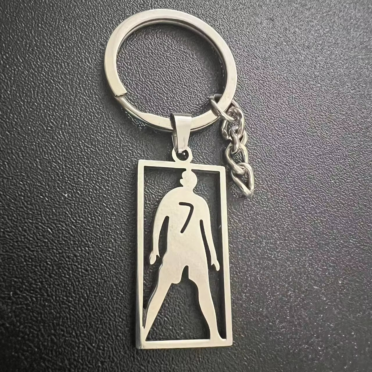 Cristiano Ronaldo Stainless Steel Pendant Necklace for Men Chain Accessories Jewelry Football Soccer Star Gift