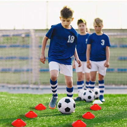 Set of 2 Portable Soccer Goals for Kids & Youth, Practice Soccer Net Soccer Training Equipment for Backyard Fun & Training