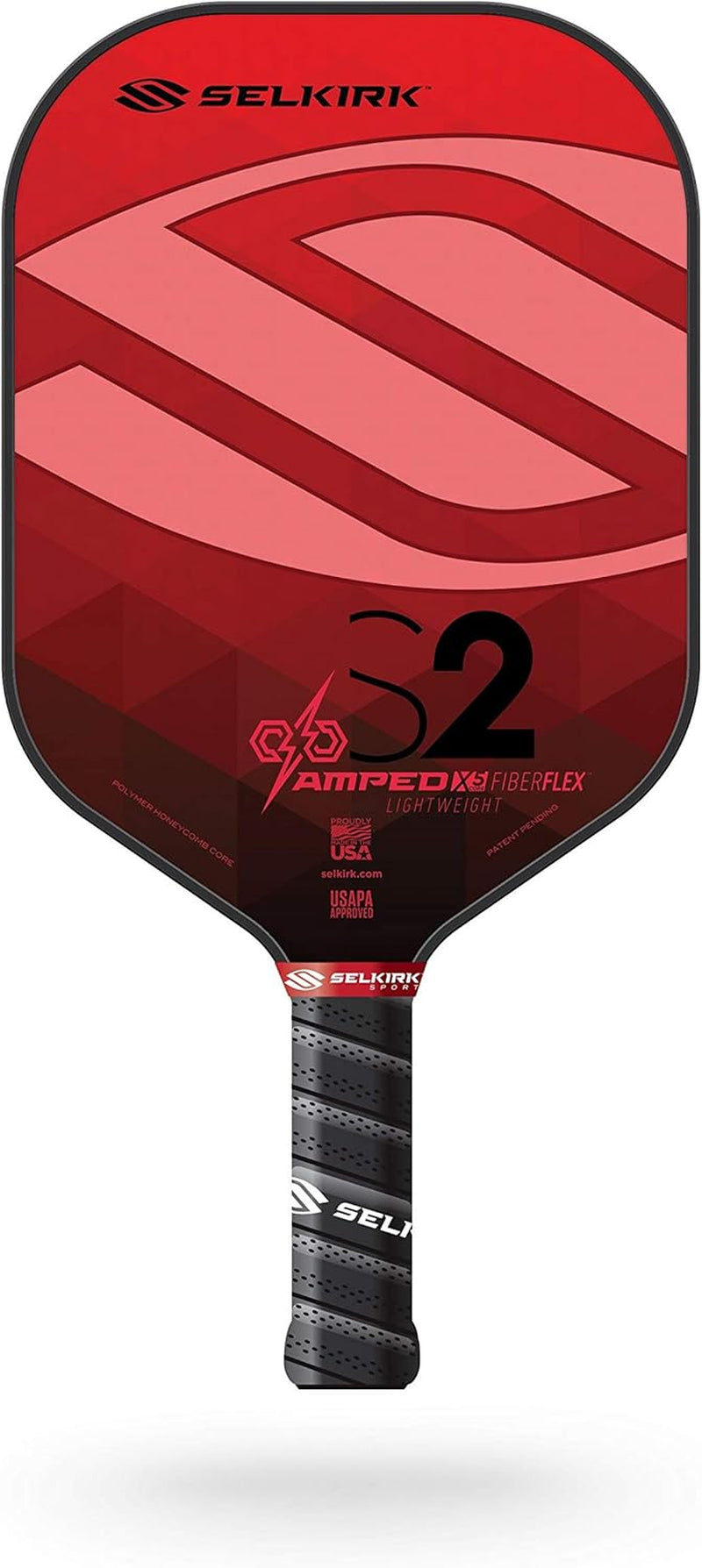 Amped Pickleball Paddle | Assembled in the USA | Amped Control or Amped Pro Fiberglass Pickleball Paddle | Unrivaled Precision & Control