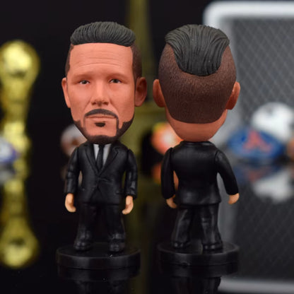 Haaland LAMPARD MOURINHO KLOPP GUARDIOLA 2.5" Figurine Doll Toy Figure