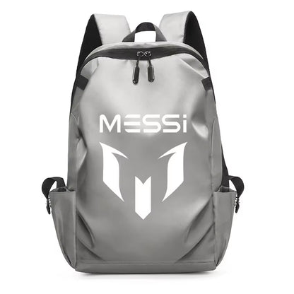 Football Super Stars MESSI Backpack Boy Girl Unisex College Student Backpack Women Men Laptop Teens Student USB Port Rucksack