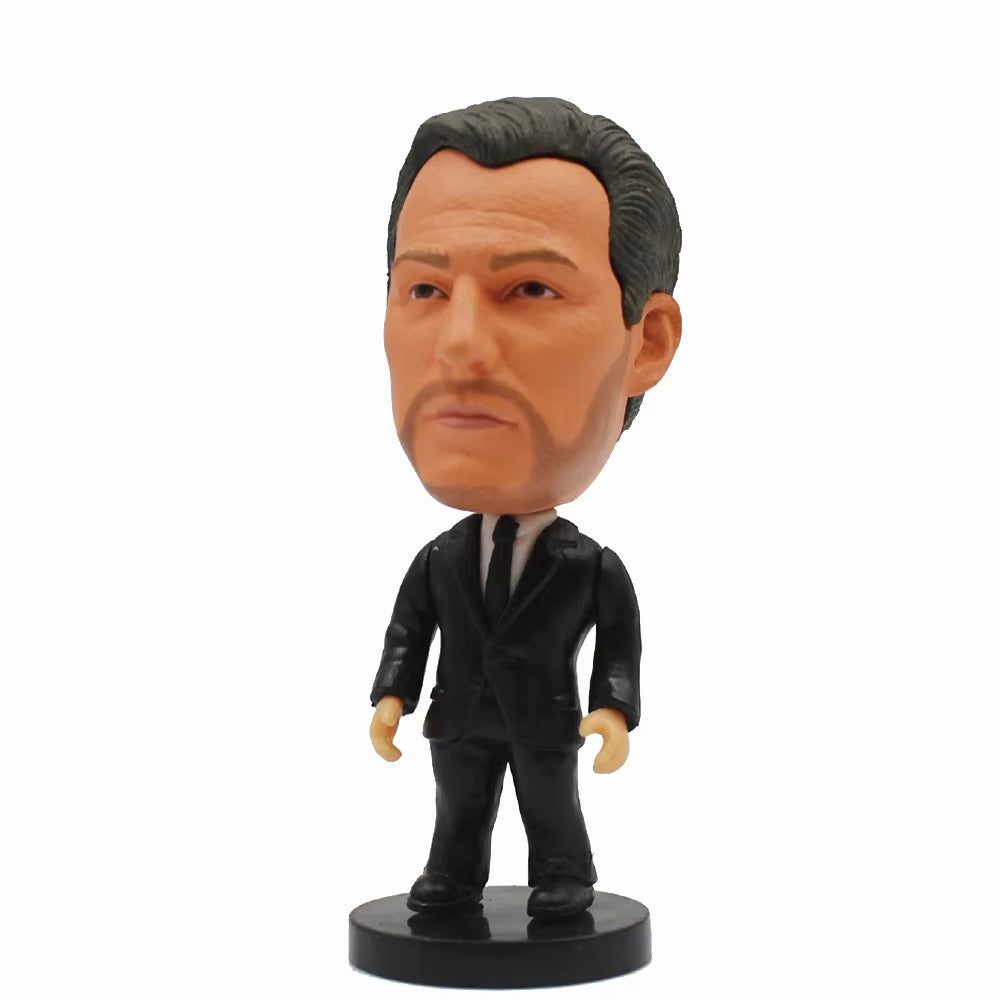 Haaland LAMPARD MOURINHO KLOPP GUARDIOLA 2.5" Figurine Doll Toy Figure