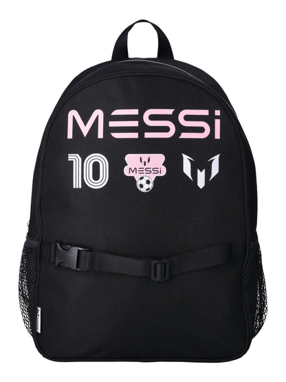 Unisex 16" Backpack with Lunch Box, Black