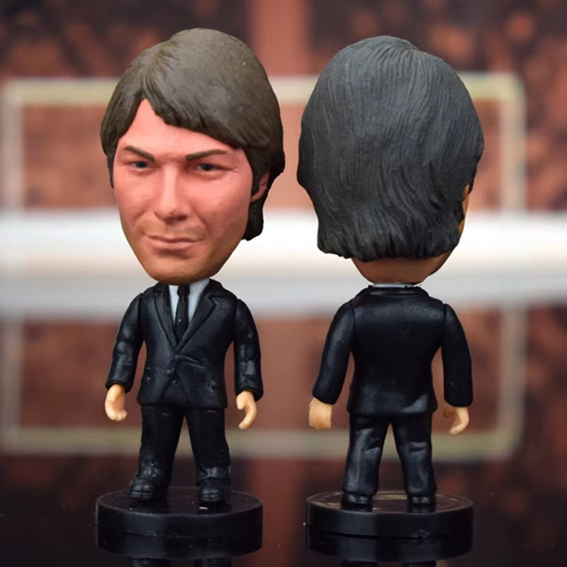 Haaland LAMPARD MOURINHO KLOPP GUARDIOLA 2.5" Figurine Doll Toy Figure