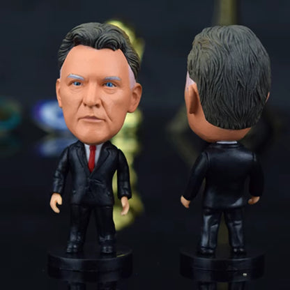 Haaland LAMPARD MOURINHO KLOPP GUARDIOLA 2.5" Figurine Doll Toy Figure